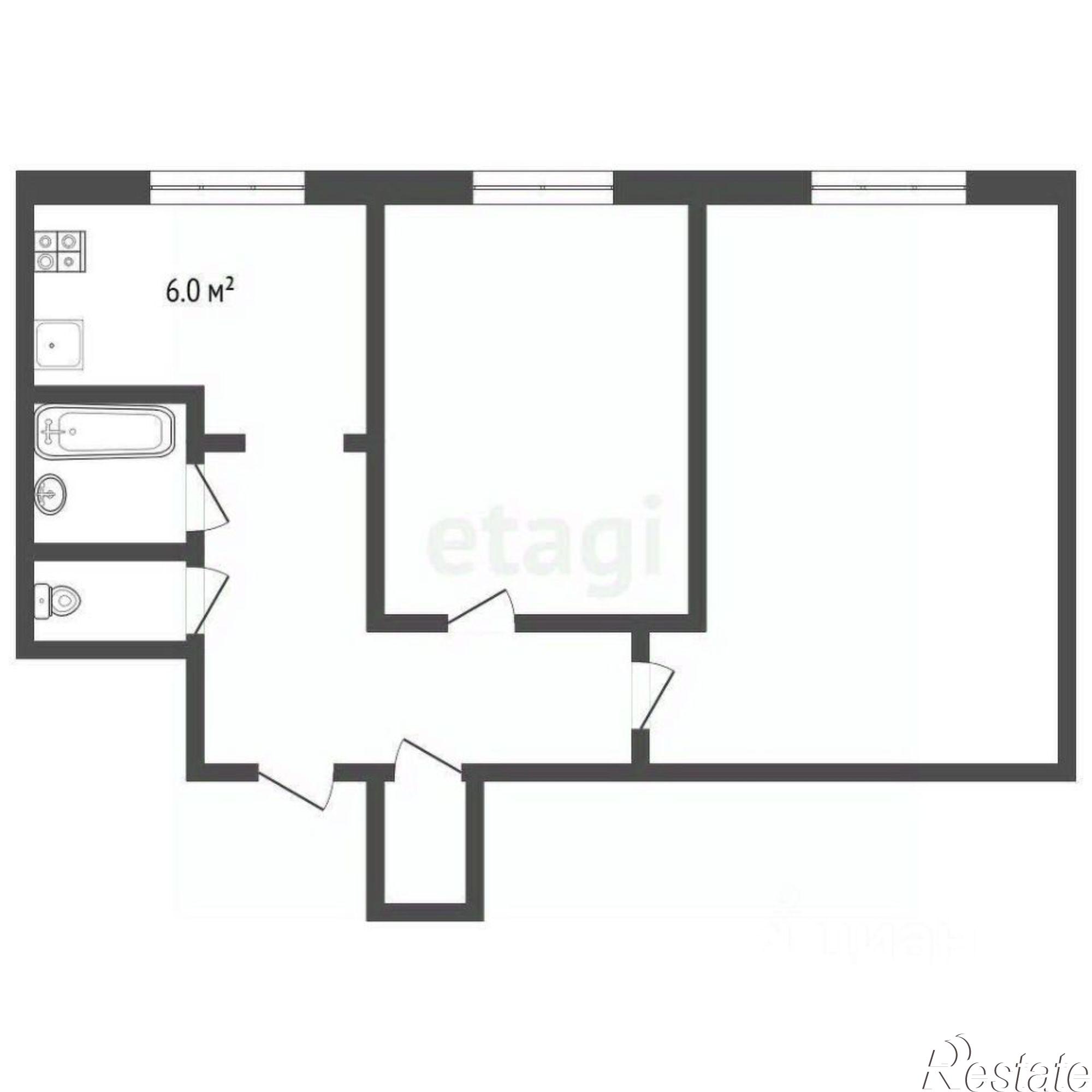 Купить квартиру за 4 400 000 рублей на проспект Победы, 139