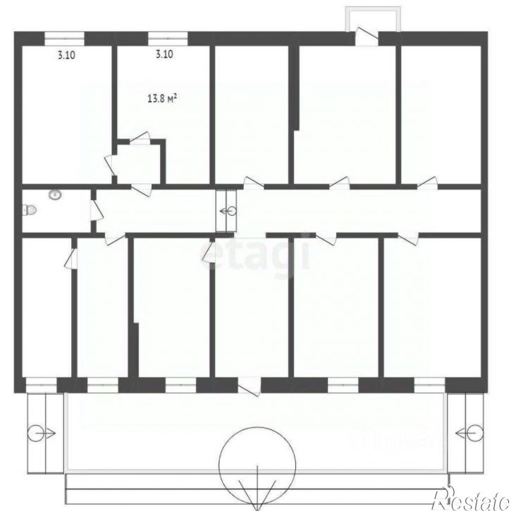 Помещение свободного назначения улица Менделеева, 10,  д. 10