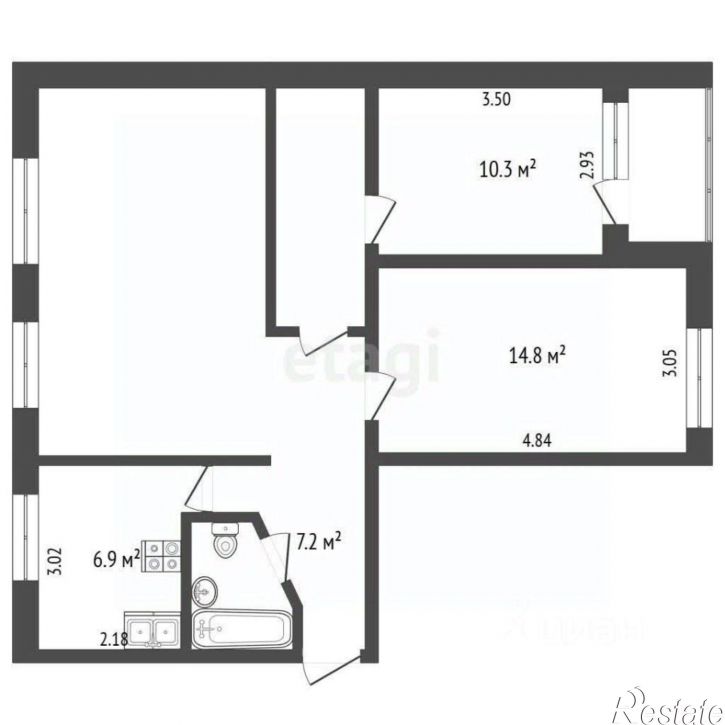 3-комн квартира Советский проспект, 81,  д. 81