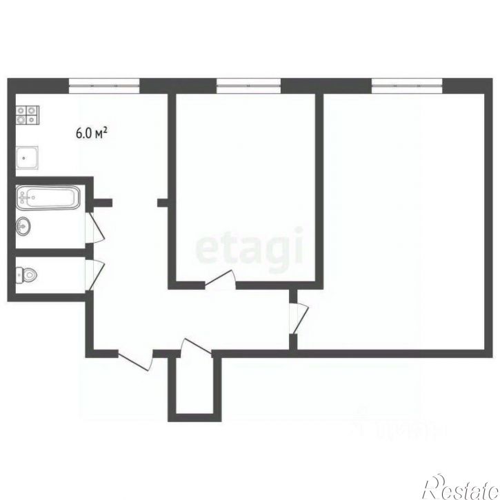 2-комн квартира проспект Победы, 139,  д. 139