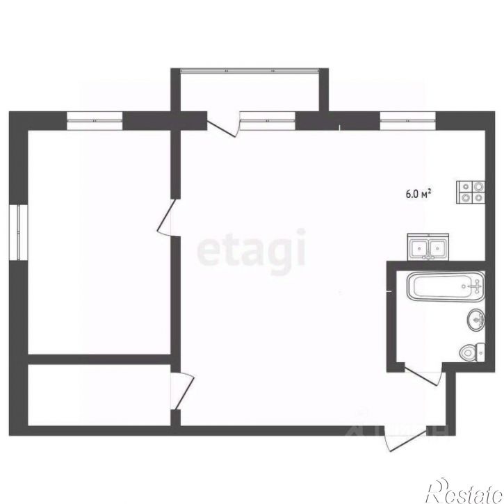 2-комн квартира Советский проспект, 84,  д. 84