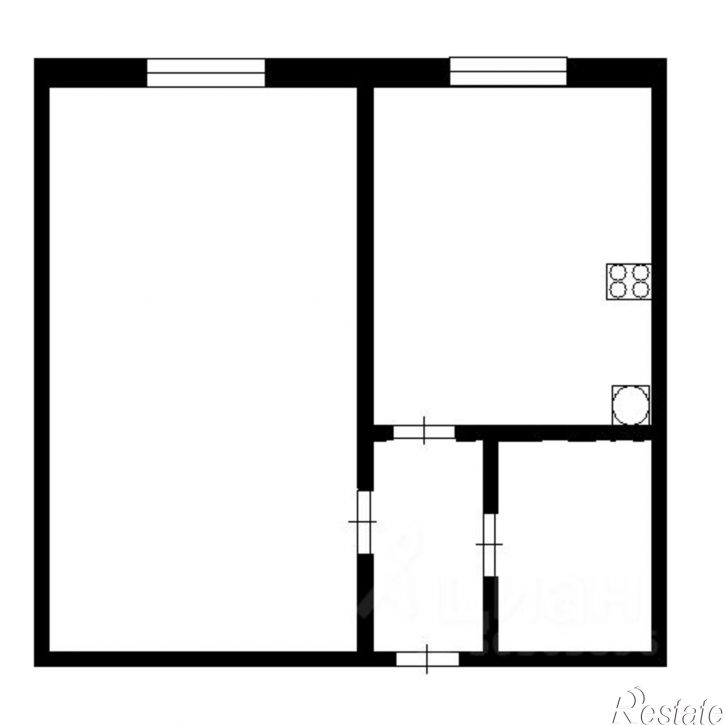 1-комн квартира ул Архангельская, 58,  д. 58