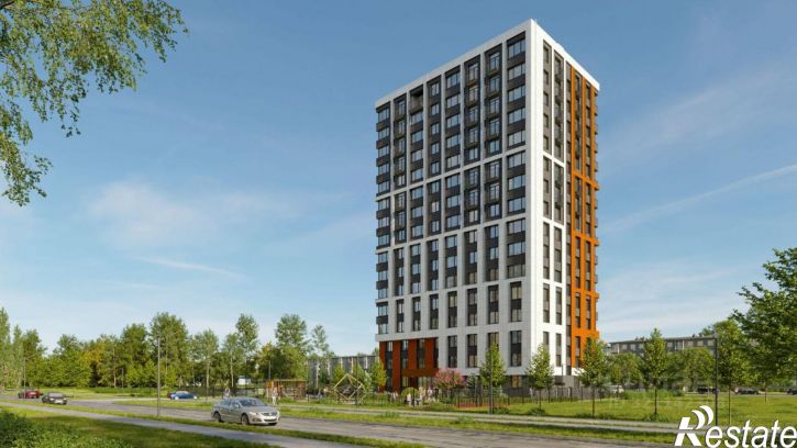 1-комн квартира в новом доме Октябрьский проспект, 96,  д. 96