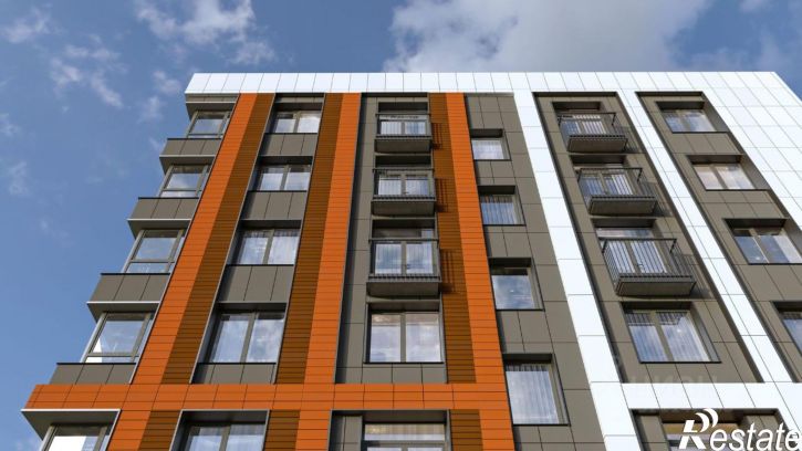 1-комн квартира в новом доме Октябрьский проспект, 96,  д. 96