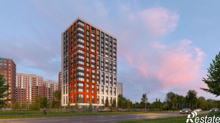 1-комн квартира в новом доме Октябрьский проспект, 96,  д. 96