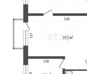 2-комн, 45кв м, этаж 4/5 ул Ломоносова, 41