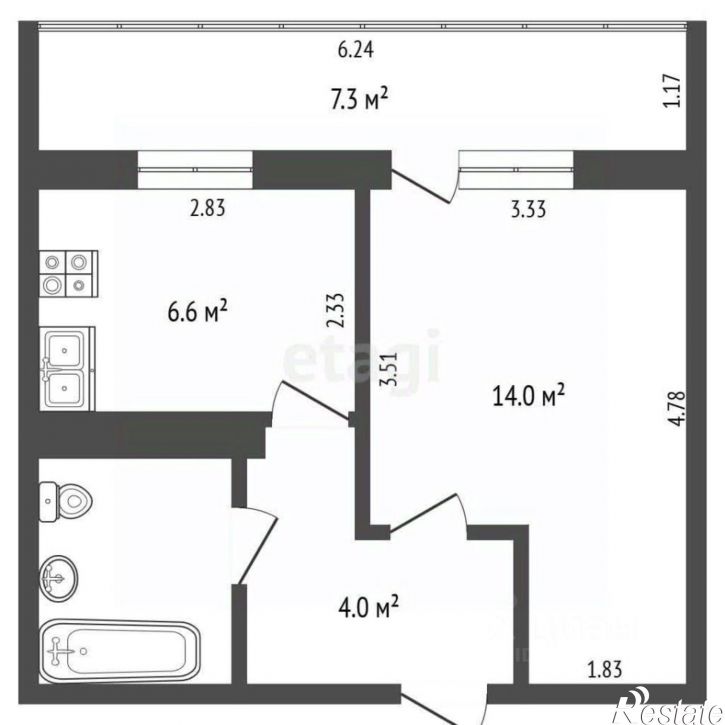 1-комн квартира ул Краснодонцев, 112,  д. 112