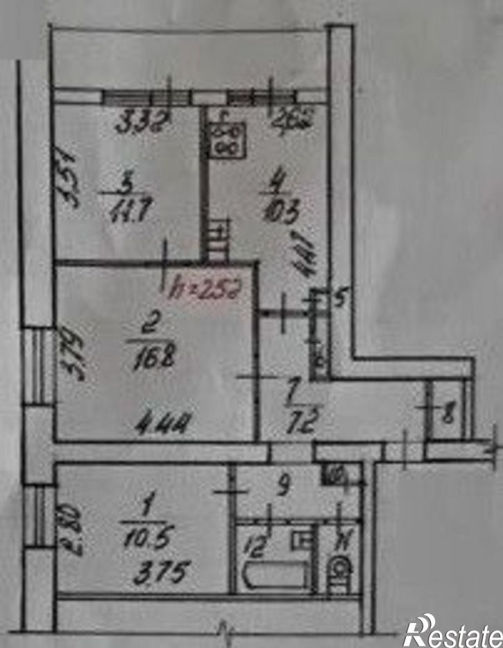 3-комн квартира Архангельская улица, 19,  д. 19