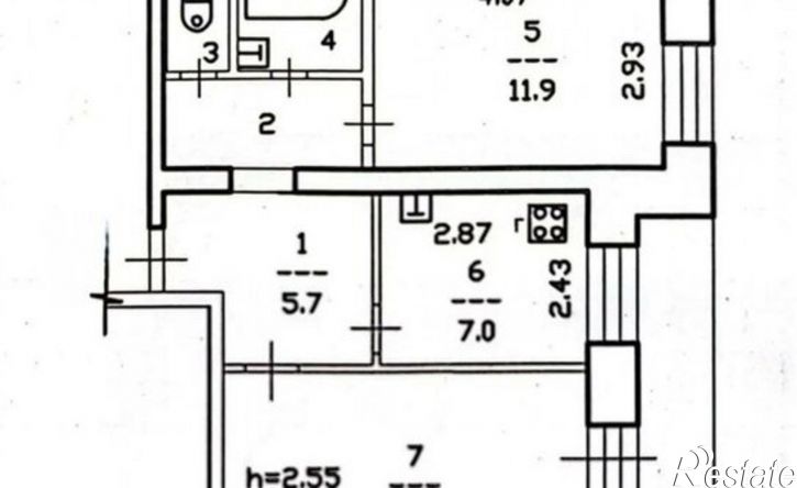 2-комн квартира ул Первомайская, 24,  д. 24